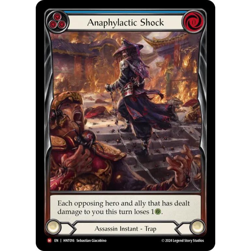 Anaphylactic Shock (Extended Art) [HNT016] (The Hunted)  Rainbow Foil