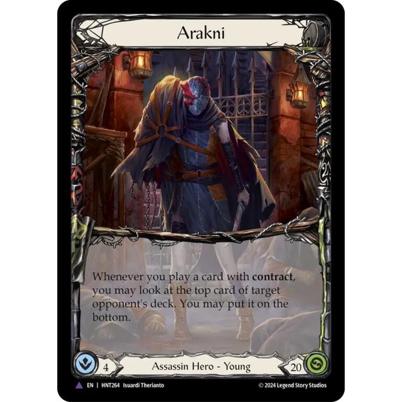 Arakni (Marvel) [HNT264] (The Hunted)  Cold Foil