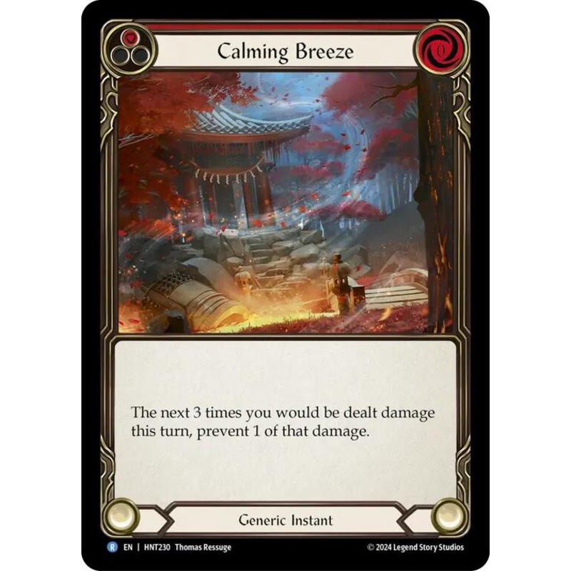 Calming Breeze [HNT230] (The Hunted)  Rainbow Foil