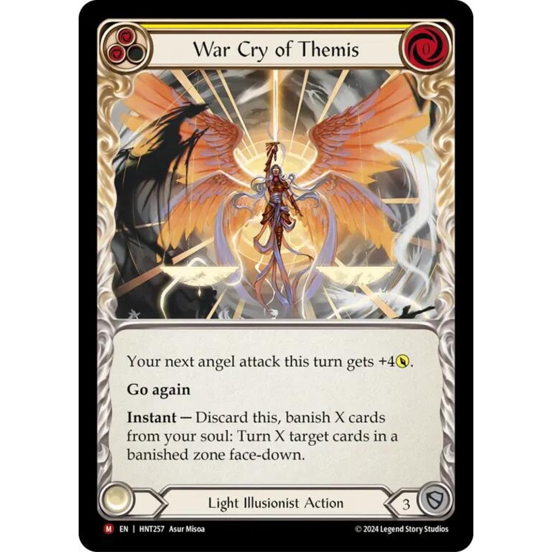 War Cry of Themis [HNT257] (The Hunted)  Rainbow Foil