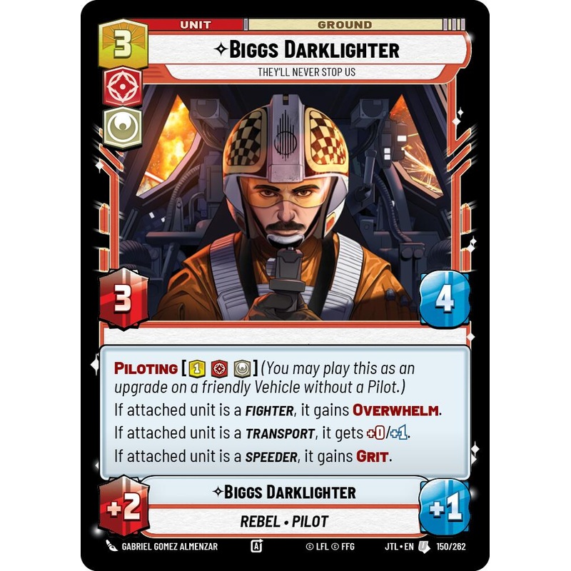 Biggs Darklighter – They’ll Never Stop Us (150/262) (150/257) [Jump to Lightspeed]