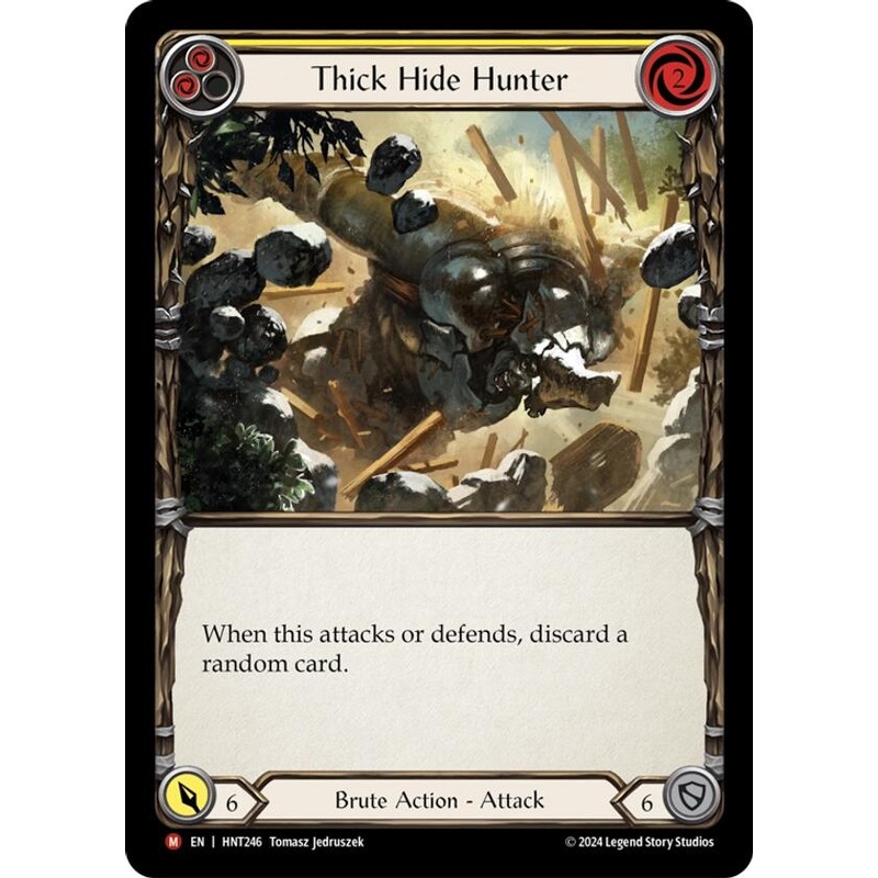 Thick Hide Hunter [HNT246] (The Hunted)  Rainbow Foil