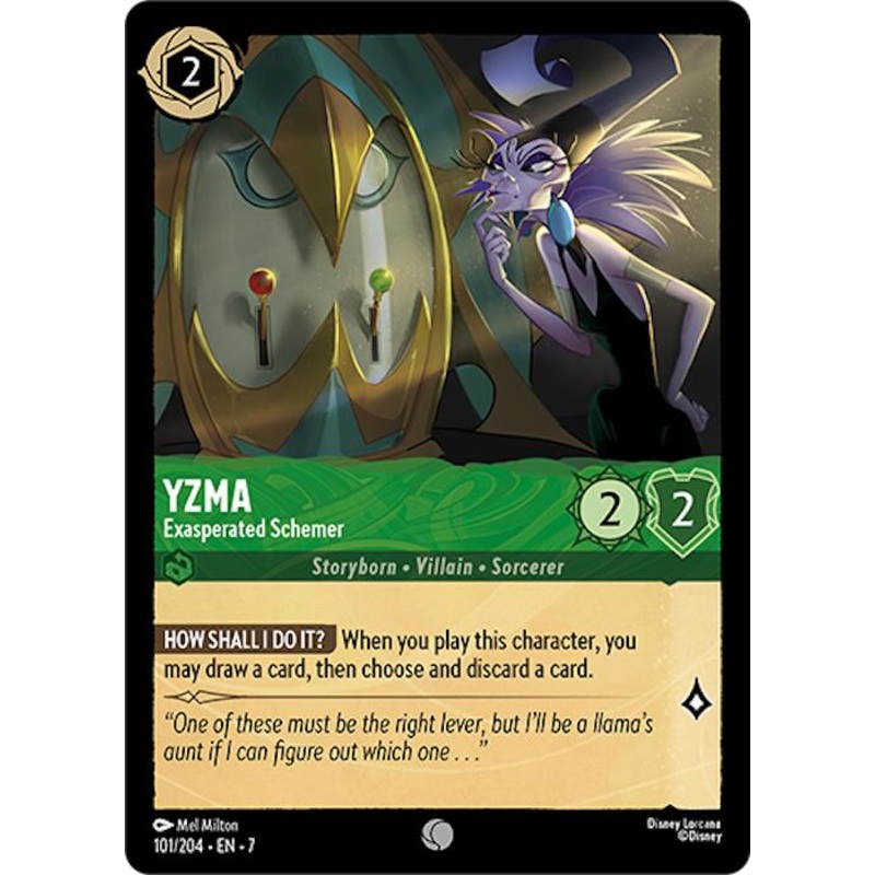 Yzma – Exasperated Schemer (101/204) [Archazia’s Island]