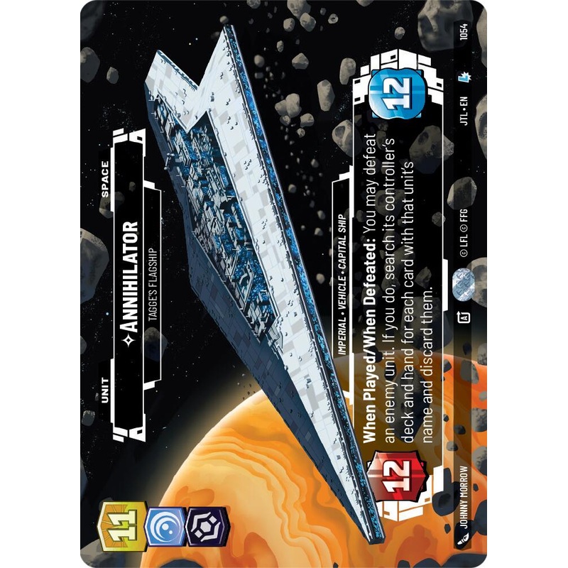 Annihilator – Tagge’s Flagship (1054) (Prestige Foil) (1054) [Jump to Lightspeed]