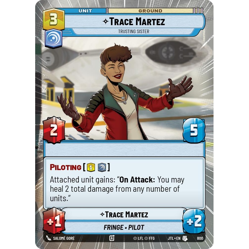 Trace Martez – Trusting Sister (800) (Hyperspace Foil) (800) [Jump to Lightspeed]