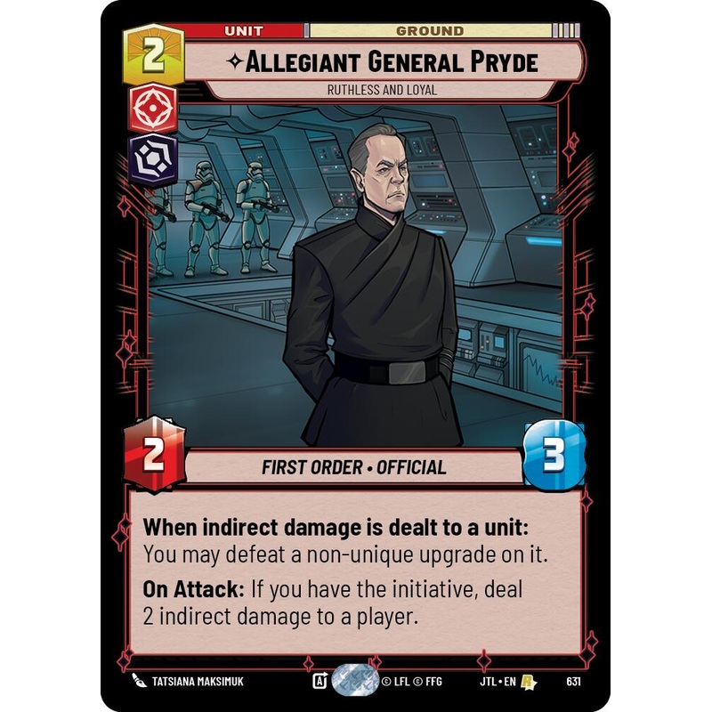 Allegiant General Pryde – Ruthless and Loyal (631) (631) [Jump to Lightspeed]