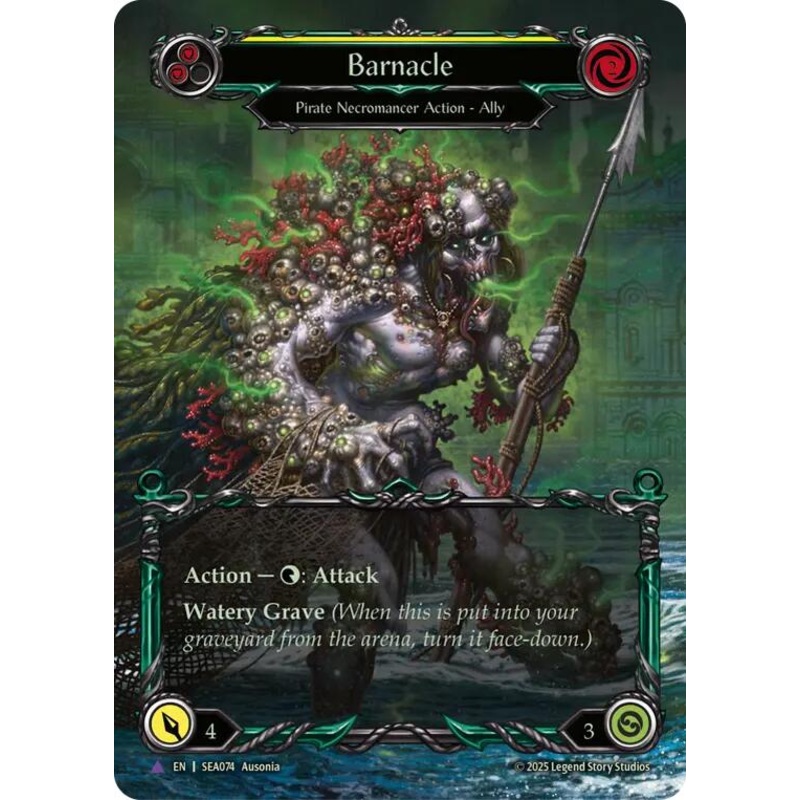 Barnacle (Marvel) [SEA074] (High Seas)  Cold Foil