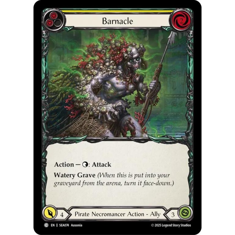 Barnacle [SEA074] (High Seas)|Near Mint|Lightly Played|Moderately Played|Heavily Played|Damaged