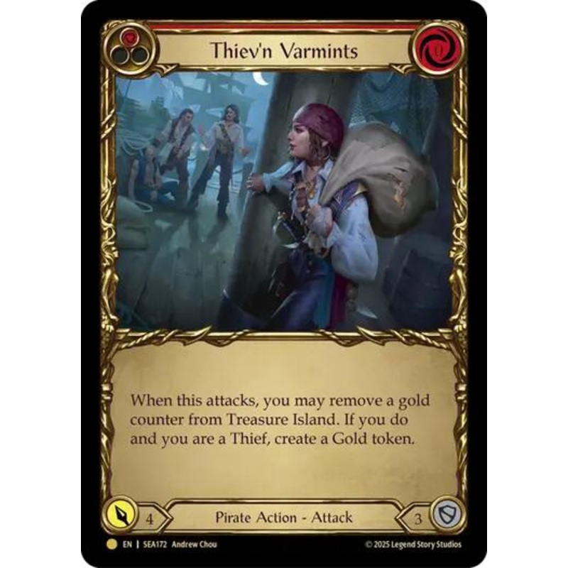 Thiev’n Varmints (Treasure) [SEA172] (High Seas)  Cold Foil
