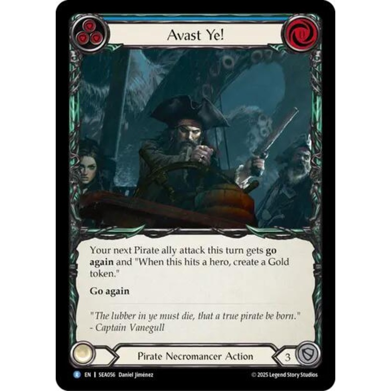 Avast Ye! [SEA056] (High Seas)  Rainbow Foil