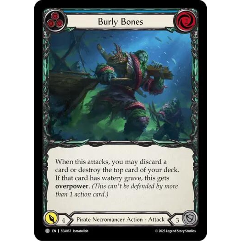 Burly Bones (Blue) [SEA067] (High Seas)