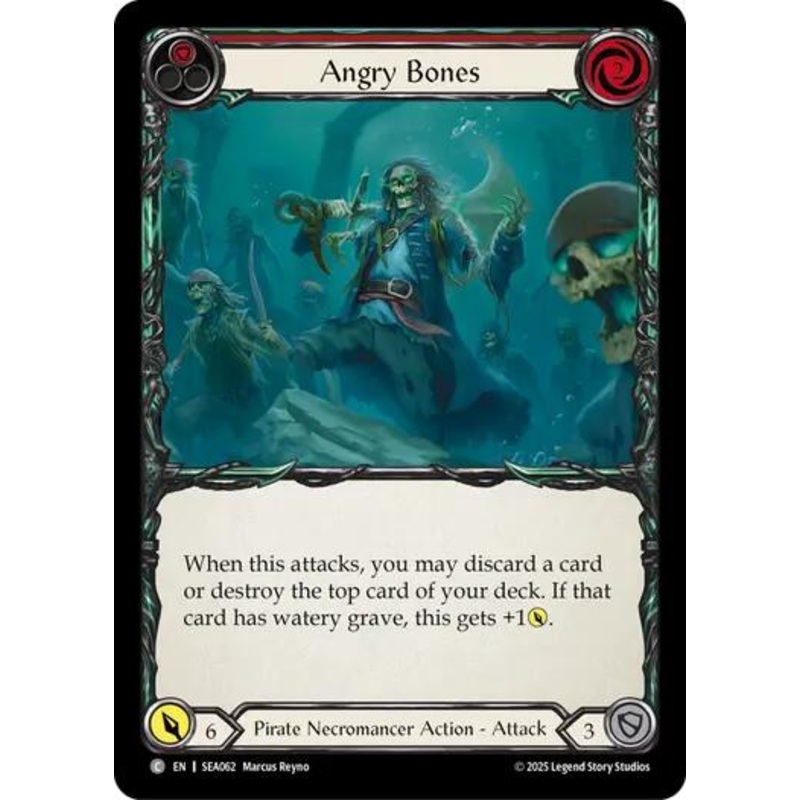 Angry Bones (Red) [SEA062] (High Seas)