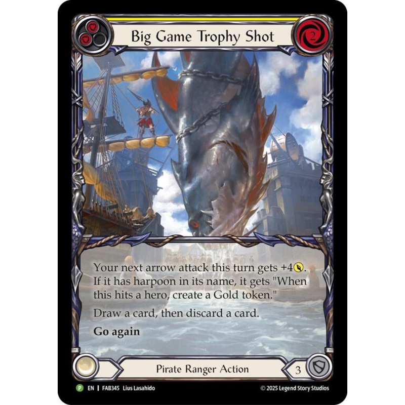 Big Game Trophy Shot [FAB345] (Promo)  Rainbow Foil