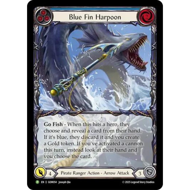 Blue Fin Harpoon [GEM054] (GEM Pack 2)