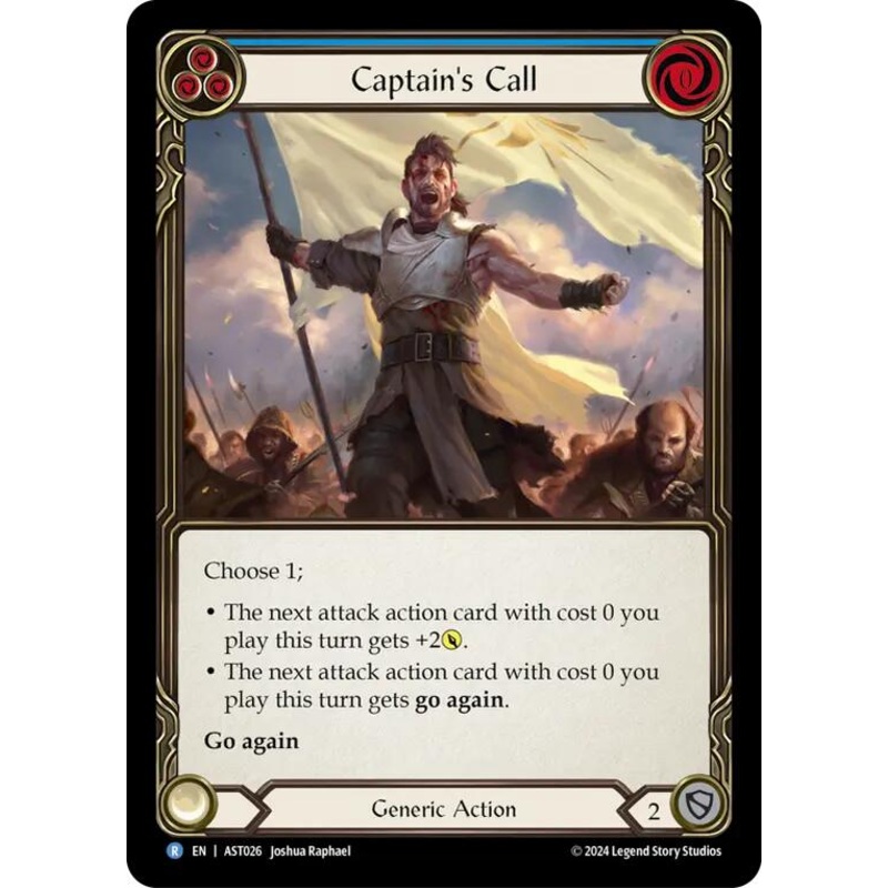 Captain’s Call (Blue) [AST026] (Armory Deck: Aurora)