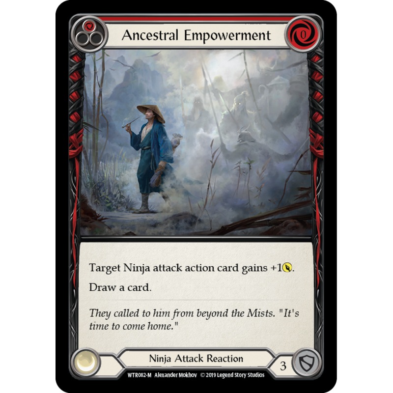 Ancestral Empowerment [WTR082-M] (Welcome to Rathe)  Alpha Print Rainbow Foil
