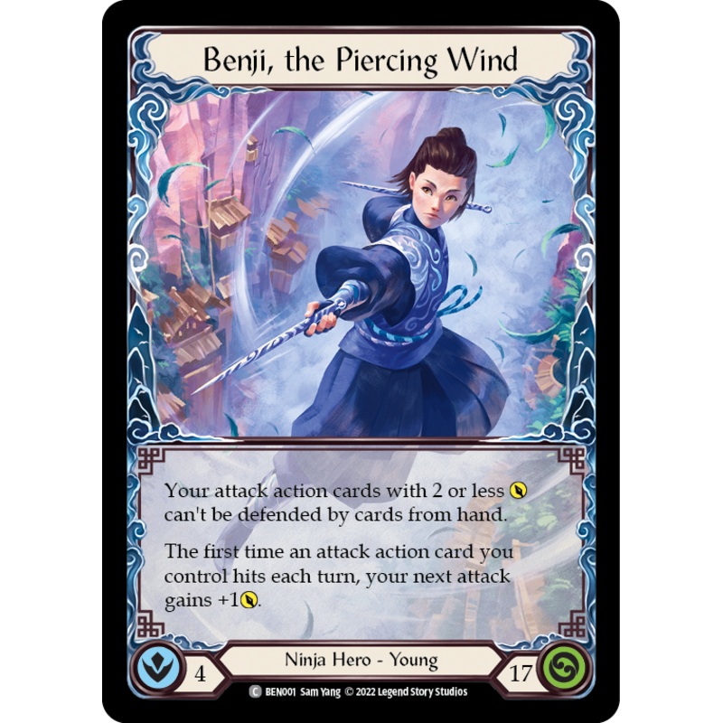 Benji, the Piercing Wind [BEN001] (Outsiders Benji Blitz Deck)