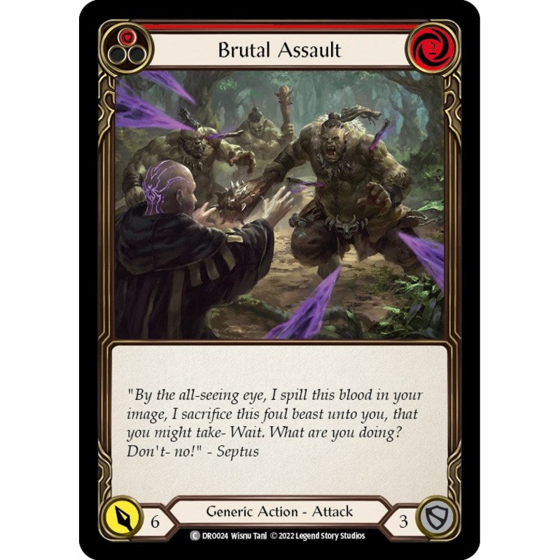 Brutal Assault [DRO024] (Uprising Dromai Blitz Deck)