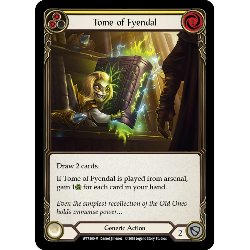 Tome of Fyendal [WTR160-M] (Welcome to Rathe)  Alpha Print Rainbow Foil
