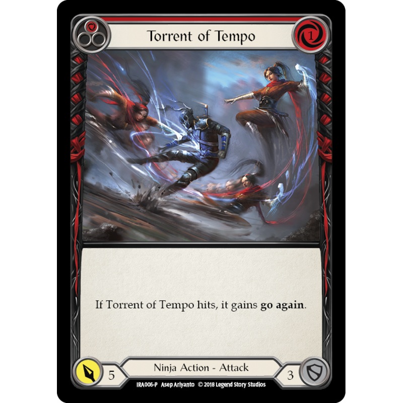 Torrent of Tempo [IRA006-P] (Ira Welcome Deck)  1st Edition Normal