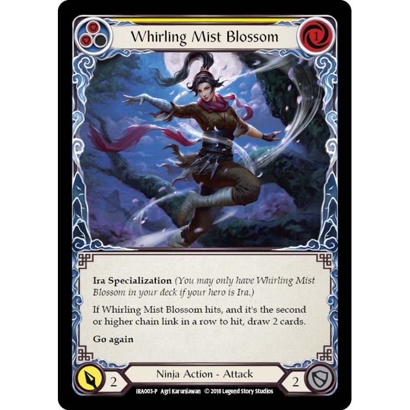 Whirling Mist Blossom [IRA003-P] (Ira Welcome Deck)  1st Edition Normal