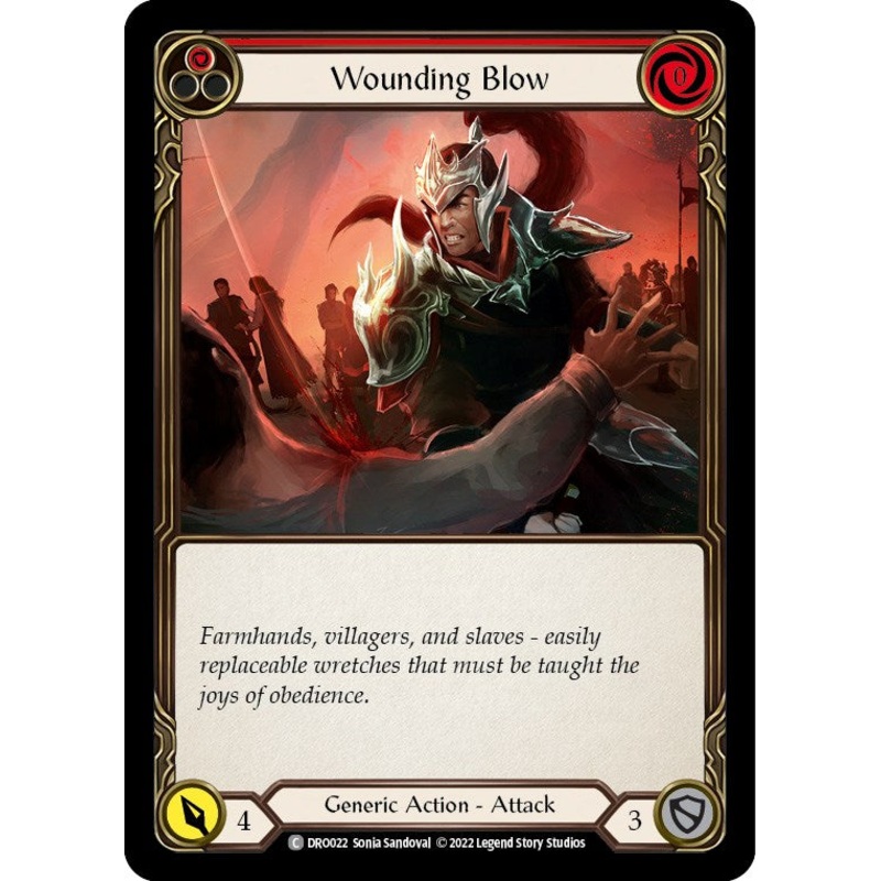 Wounding Blow [DRO022] (Uprising Dromai Blitz Deck)