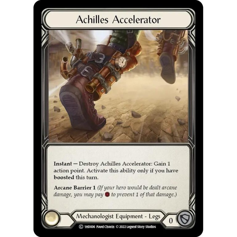Achilles Accelerator [1HD006] (History Pack 1 Dash Blitz Deck)