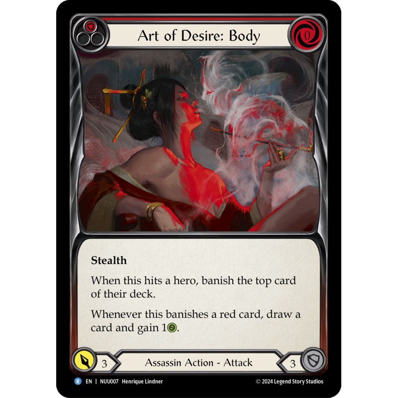 Art of Desire: Body [NUU007] (Part the Mistveil Nuu Blitz Deck)