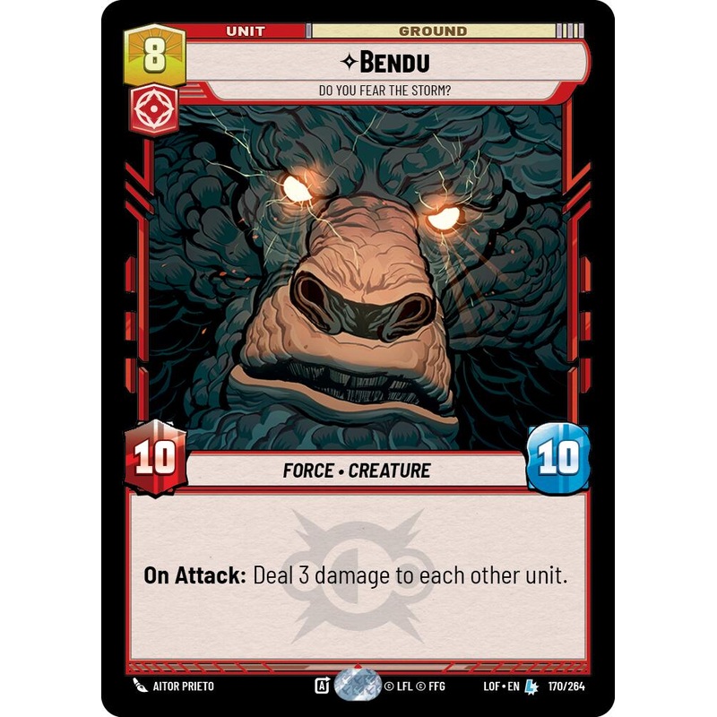 Bendu – Do You Fear the Storm? (170/264) (170/264) [Legends of the Force]