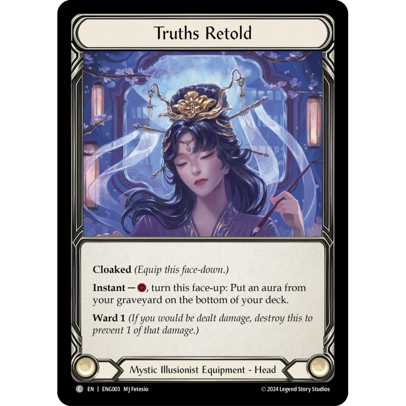 Truths Retold [ENG003] (Part the Mistveil Enigma Blitz Deck)