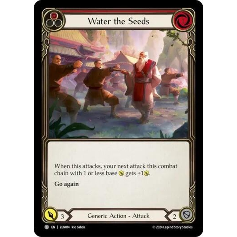 Water the Seeds (Red) [ZEN014] (Part the Mistveil Zen Blitz Deck)