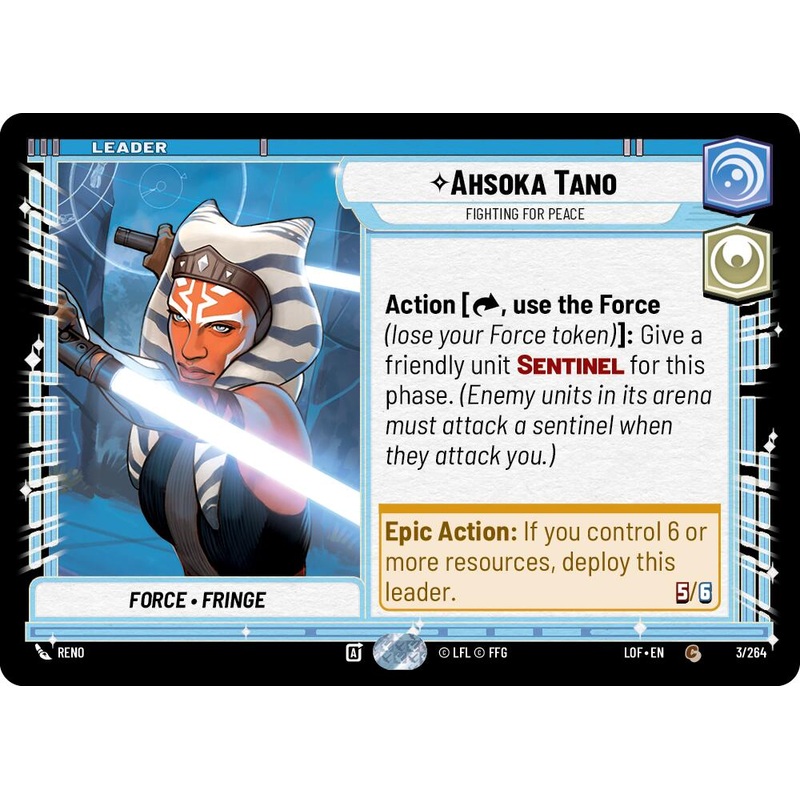 Ahsoka Tano – Fighting For Peace (003/264) (003/264) [Legends of the Force]