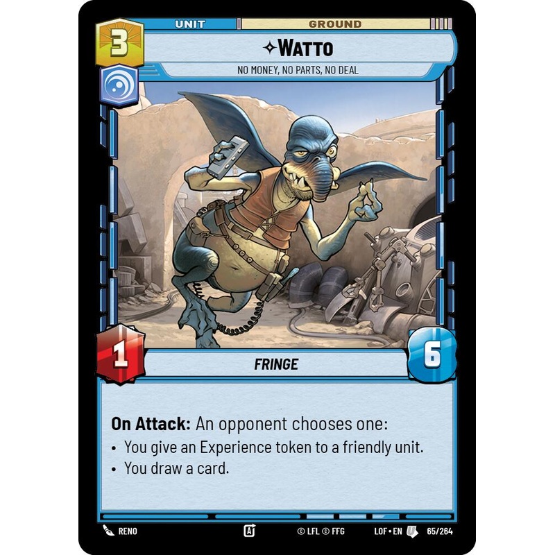 Watto – No Money, No Parts, No Deal (65/264) (65/264) [Legends of the Force]