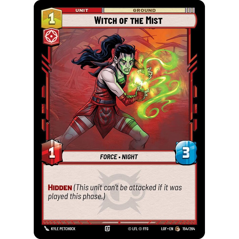 Witch of the Mist (154/264) (154/264) [Legends of the Force]