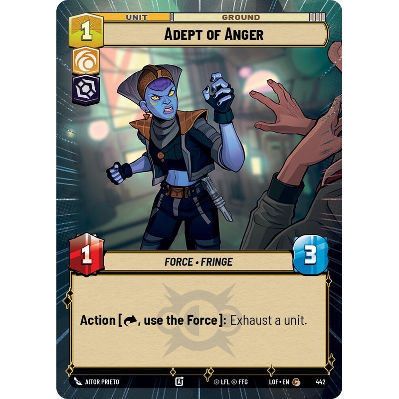 Adept of Anger (442) (Hyperspace) (442) [Legends of the Force]