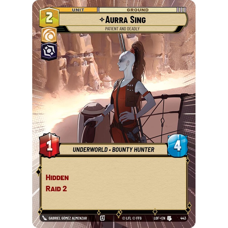 Aurra Sing – Patient and Deadly (443) (Hyperspace) (443) [Legends of the Force]