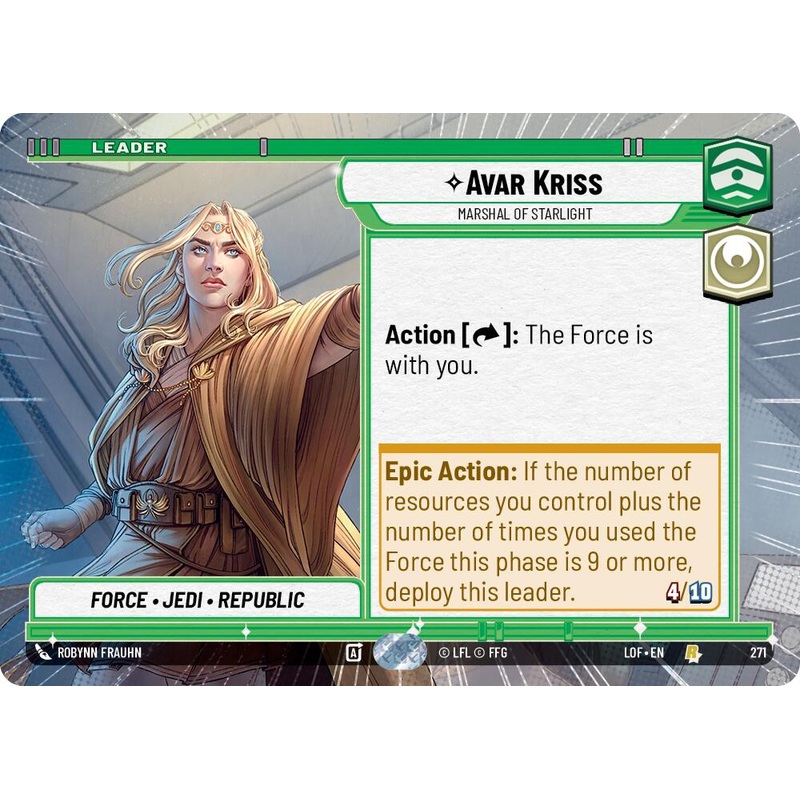 Avar Kriss – Marshal of Starlight (271) (Hyperspace) (271) [Legends of the Force]
