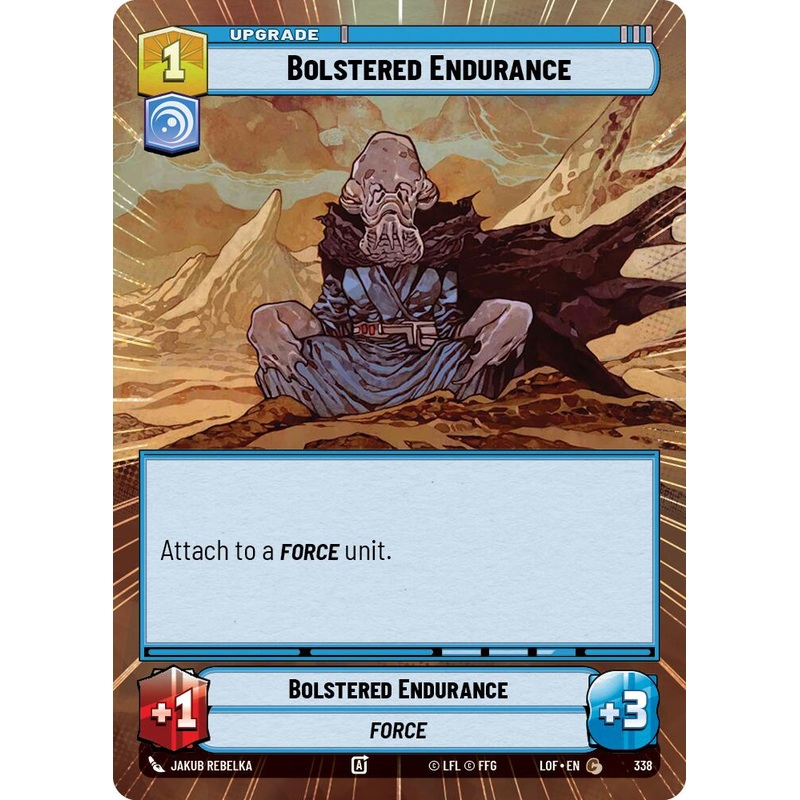 Bolstered Endurance (338) (Hyperspace) (338) [Legends of the Force]