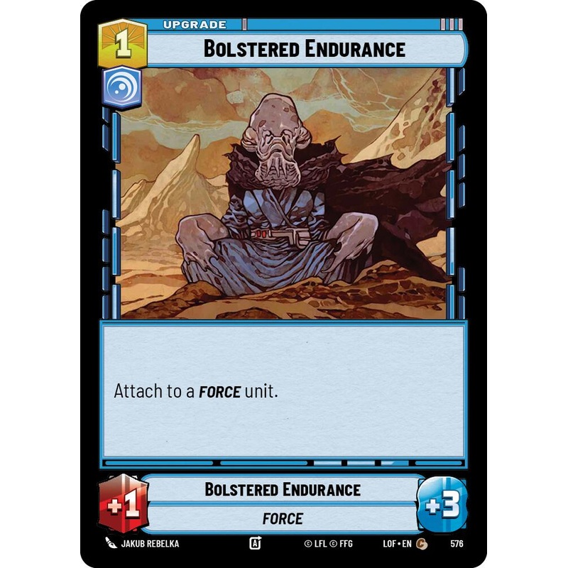 Bolstered Endurance (576) (Foil) (576) [Legends of the Force]