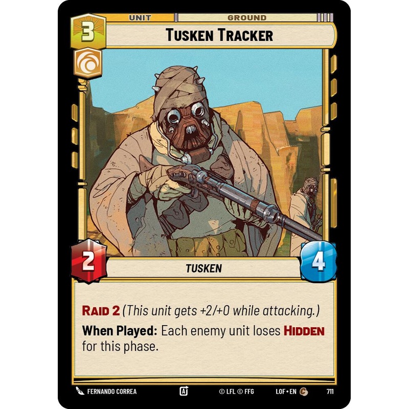Tusken Tracker (711) (Foil) (711) [Legends of the Force]