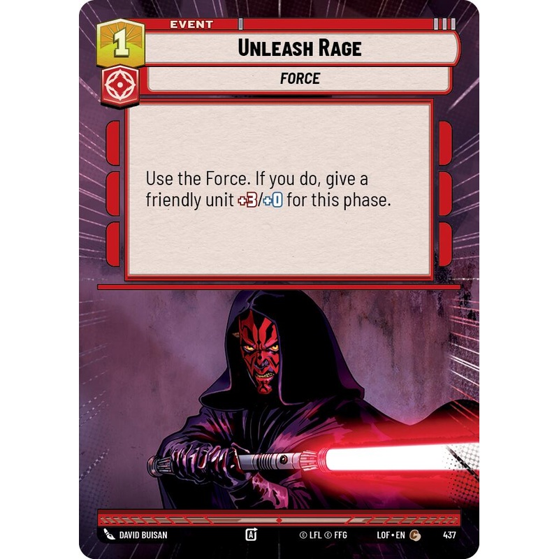 Unleash Rage (437) (Hyperspace) (437) [Legends of the Force]