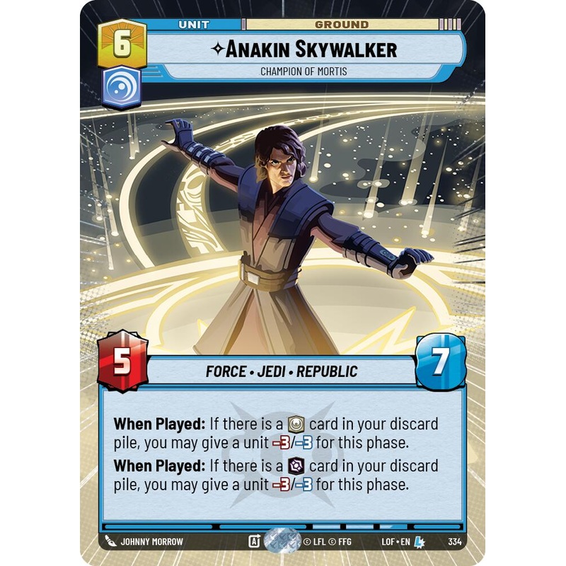 Anakin Skywalker – Champion of Mortis (334) (Hyperspace) (334) [Legends of the Force]