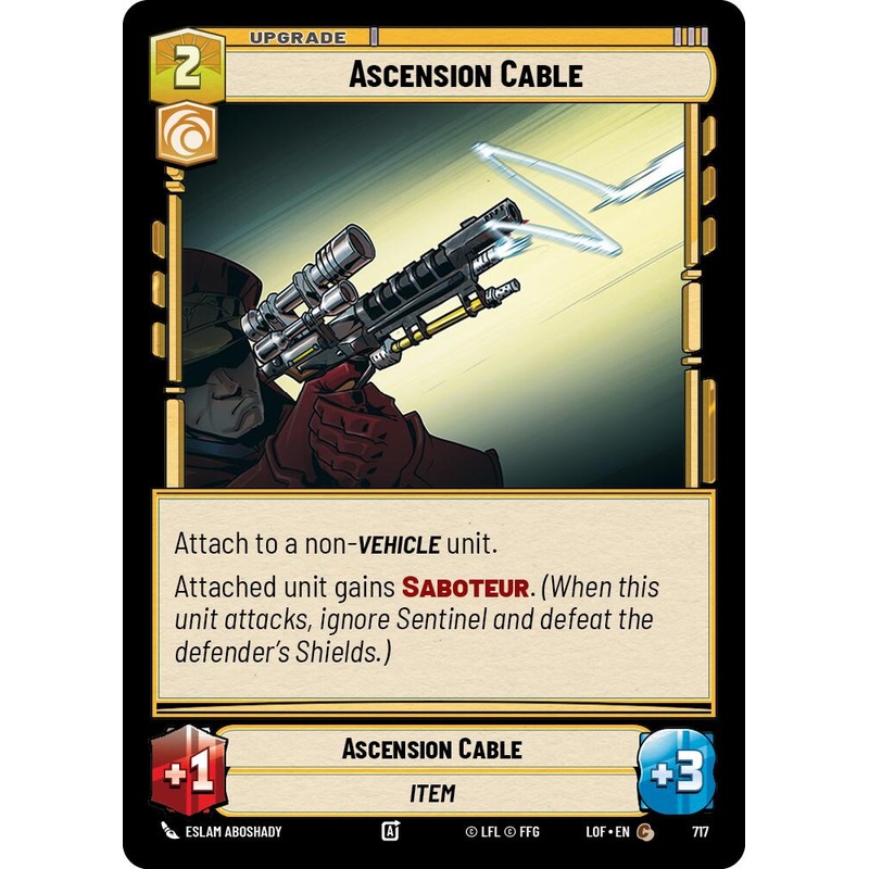 Ascension Cable (717) (Foil) (717) [Legends of the Force]