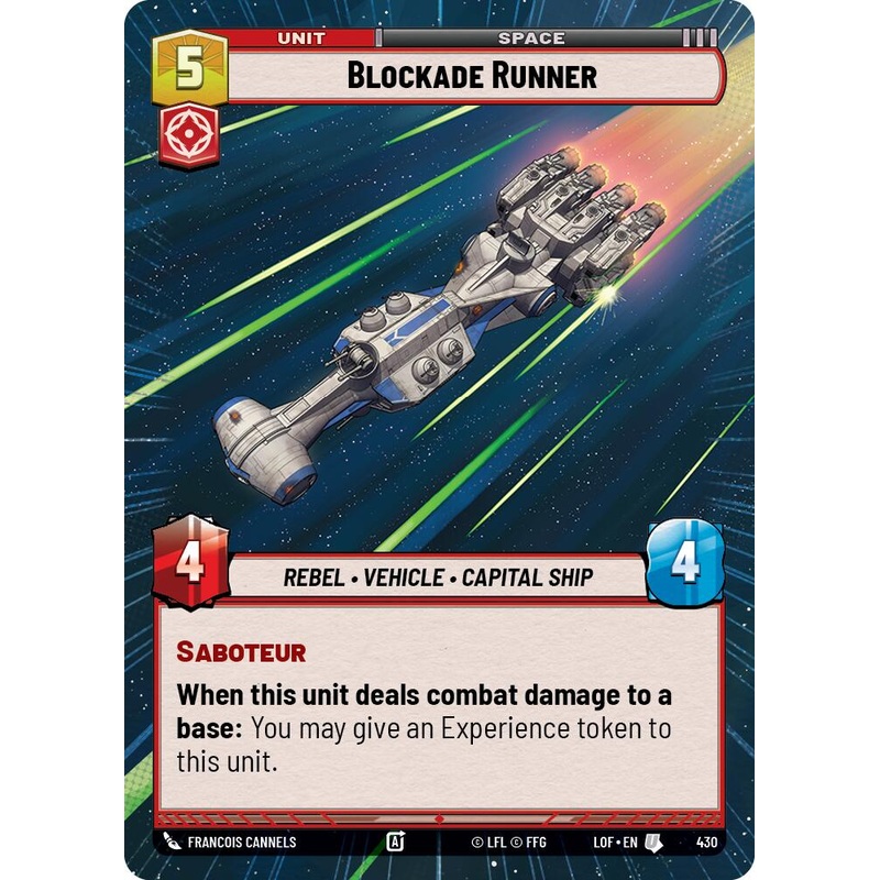 Blockade Runner (430) (Hyperspace) (430) [Legends of the Force]