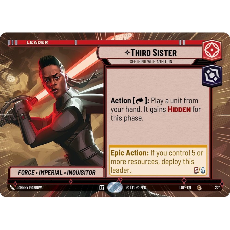 Third Sister – Seething With Ambition (274) (Hyperspace) (274) [Legends of the Force]