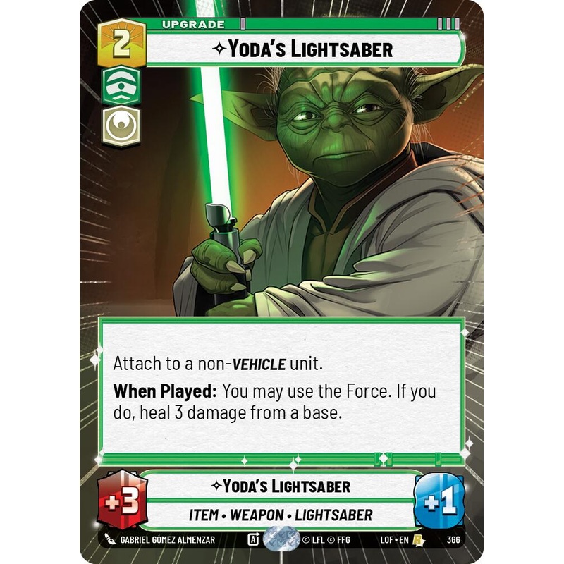 Yoda’s Lightsaber (366) (Hyperspace) (366) [Legends of the Force]