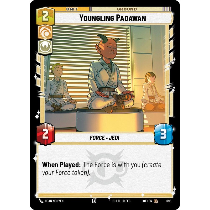 Youngling Padawan (695) (Foil) (695) [Legends of the Force]