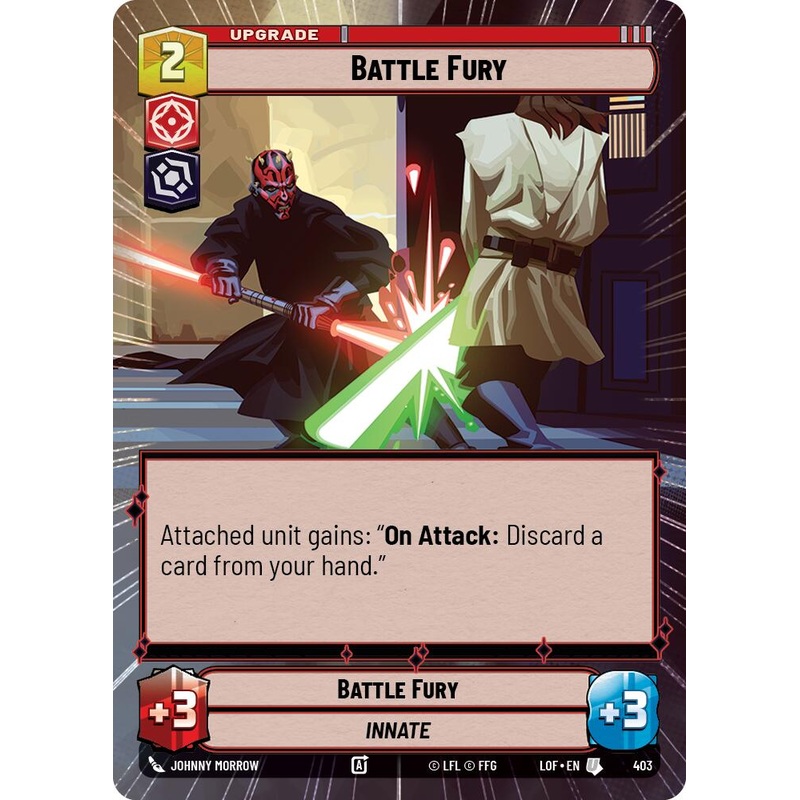 Battle Fury (403) (Hyperspace) (403) [Legends of the Force]