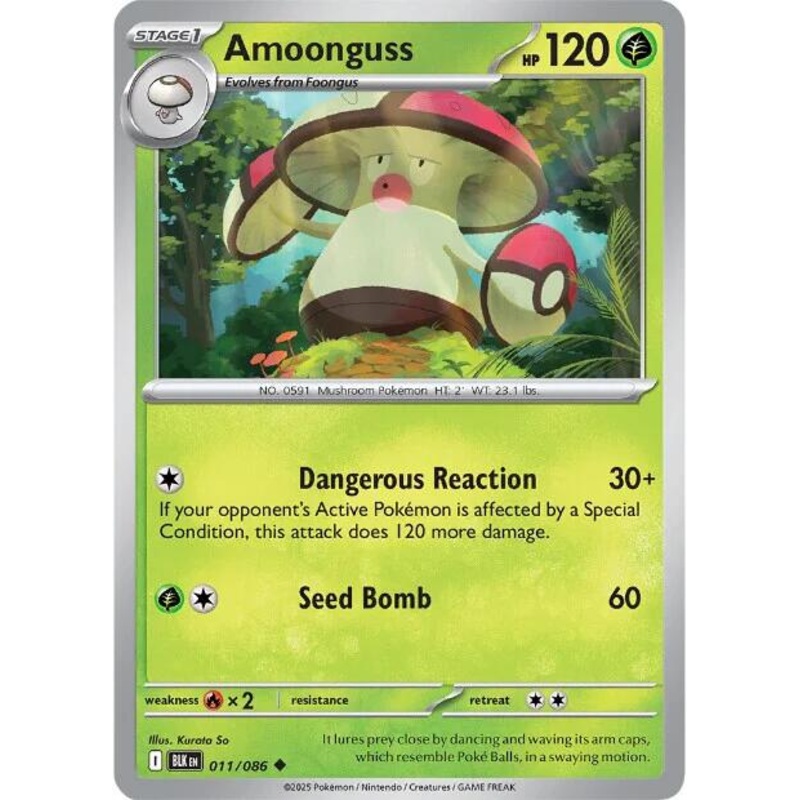Amoonguss (011/086) [Scarlet & Violet: Black Bolt]
