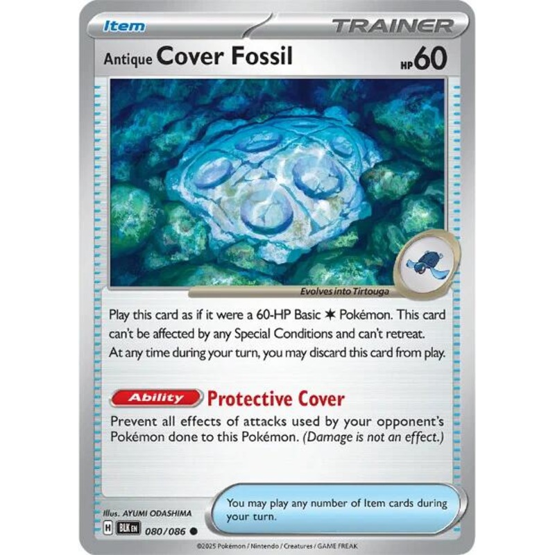 Antique Cover Fossil (080/086) [Scarlet & Violet: Black Bolt]